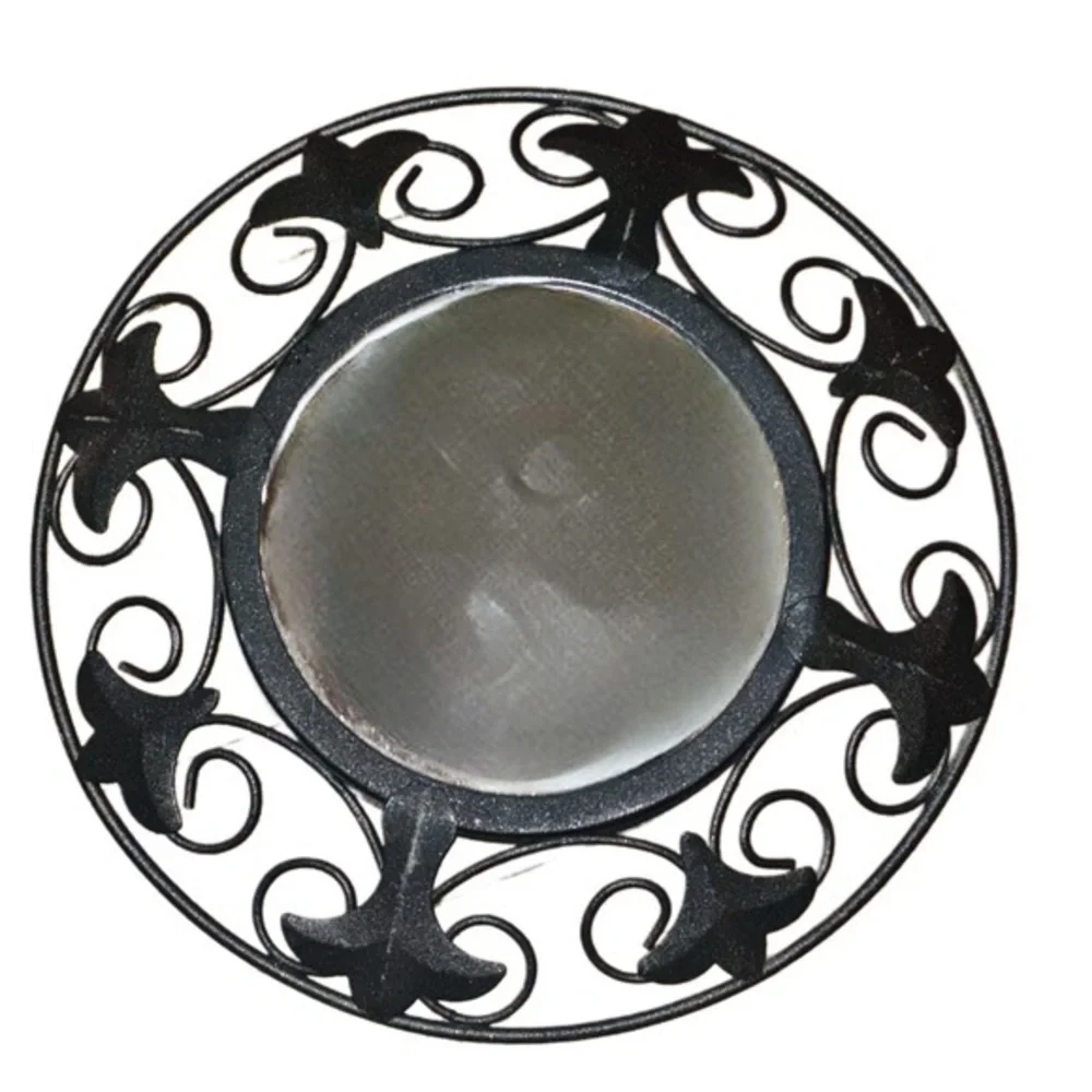 Black Floral Wall Mirror Home Interiors